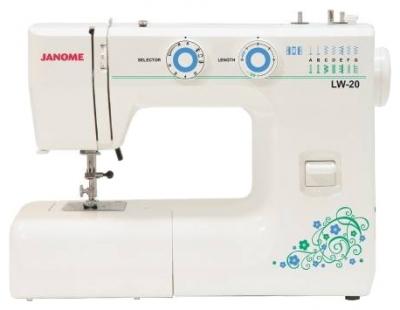 Швейная машина Janome LW-20 - вид спереди