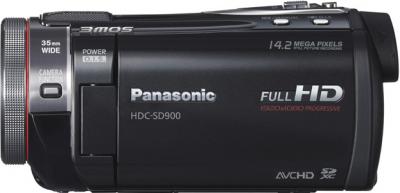 Видеокамера Panasonic HDC-SD900 - вид слева