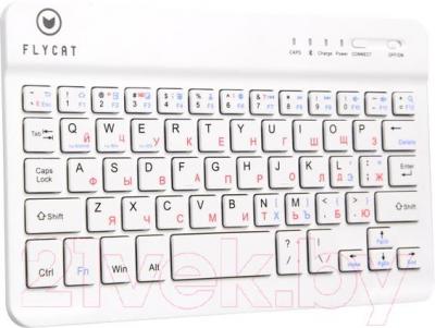 Клавиатура Flycat KB28 (белый) - общий вид
