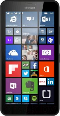 Смартфон Microsoft Lumia 640 Dual (черный) - общий вид