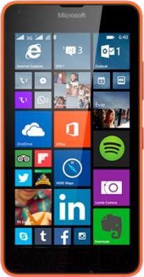 Смартфон Microsoft Lumia 640 Dual (оранжевый) - общий вид
