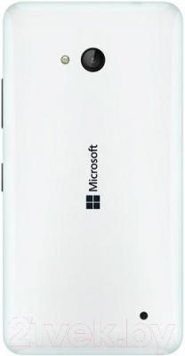 Смартфон Microsoft Lumia 640 Dual (белый) - вид сзади