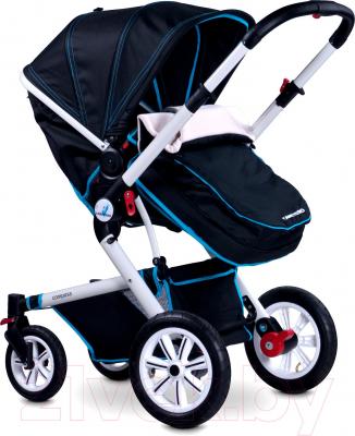 Детская универсальная коляска Caretero Compass (темно-синий) - прогулочная