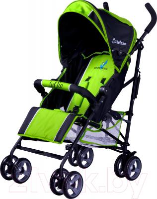 Детская прогулочная коляска Caretero Luvio (зеленый) - общий вид