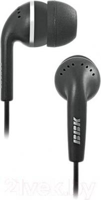 Наушники BBK EP-1240S (черный) - общий вид