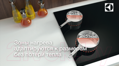 Индукционная варочная панель Electrolux EHI96540FW