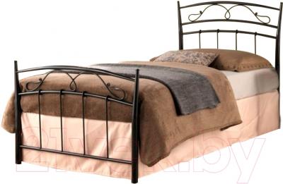 Односпальная кровать Signal Siena 90x200 (черный)