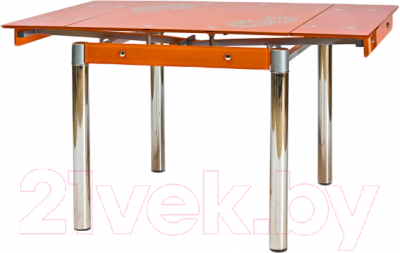 Обеденный стол Signal GD082 (оранжевый)
