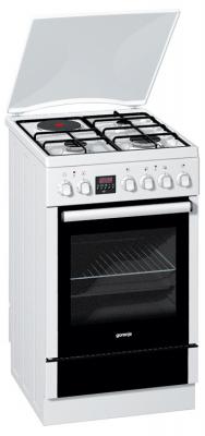 Плита комбинированная Gorenje K55303AW - вид спереди