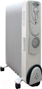 Масляный радиатор Термия Н1124В - Вид спереди