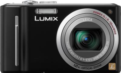 Компактный фотоаппарат Panasonic Lumix DMC-TZ8EE-K - общий вид