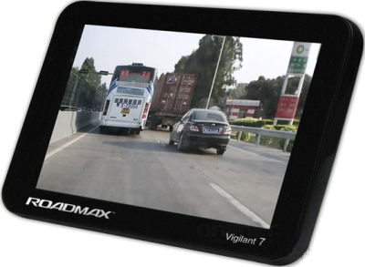 GPS навигатор Roadmax Vigilant 7 DVR plus - вид спереди