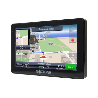 GPS навигатор GoClever GC-4366 FMBT  - вид спереди