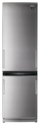 Холодильник с морозильником Sharp SJ-WP360TS - Вид спереди