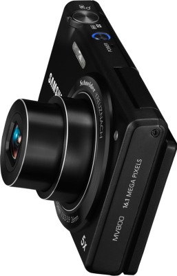 Компактный фотоаппарат Samsung MV800 (EC-MV800ZBPBRU) Black - общий вид