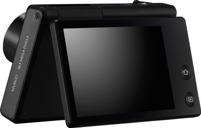 Компактный фотоаппарат Samsung MV800 (EC-MV800ZBPBRU) Black - общий вид