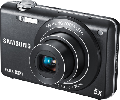 Компактный фотоаппарат Samsung ST96 (EC-ST96ZZBPBRU) Black - общий вид