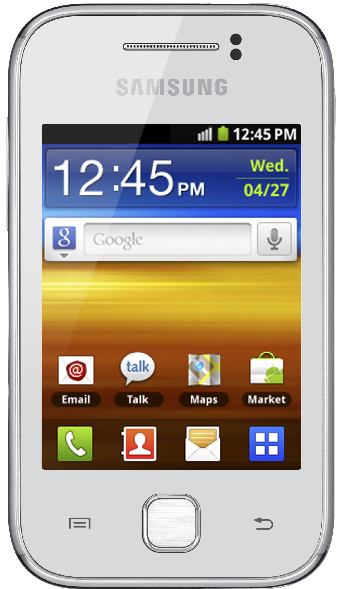 Samsung S5360 Galaxy Y White (GT-S5360 UWASER) Смартфон купить в Минске,  Гомеле, Витебске, Могилеве, Бресте, Гродно