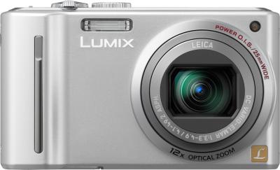 Компактный фотоаппарат Panasonic Lumix DMC-TZ8EE-S - общий вид