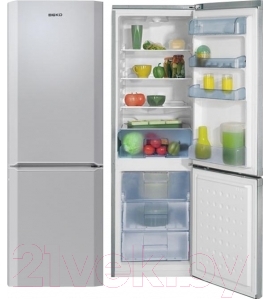 Холодильник с морозильником Beko CS331020S