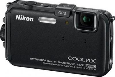 Компактный фотоаппарат Nikon Coolpix AW100 - общий вид