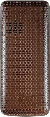 Мобильный телефон LG A155 Gold-Gray - вид сзади