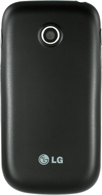 Смартфон LG P698 Black - вид сзади