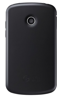 Мобильный телефон LG T315i Black - вид сзади