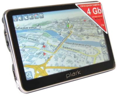 GPS навигатор Plark PL-550 - вид спереди