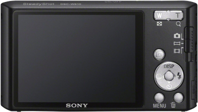 Компактный фотоаппарат Sony Cyber-shot DSC-W610 Black - вид сзади