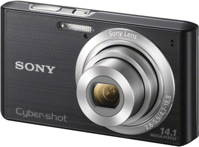 Компактный фотоаппарат Sony Cyber-shot DSC-W610 Black - общий вид