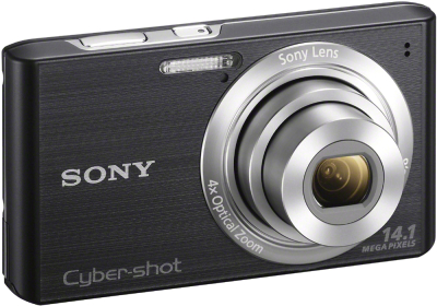 Компактный фотоаппарат Sony Cyber-shot DSC-W610 Black - общий вид