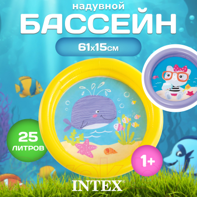 Надувной бассейн Intex 59409 (61x15)