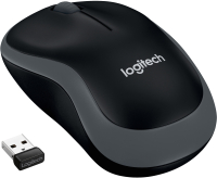 Мышь Logitech M185 910-002238 / 910-002252 (черный/серый) - 