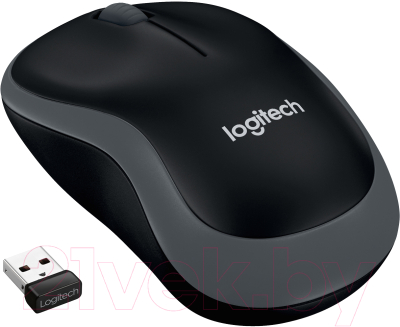 Мышь Logitech M185 910-002238 / 910-002252 (черный/серый)