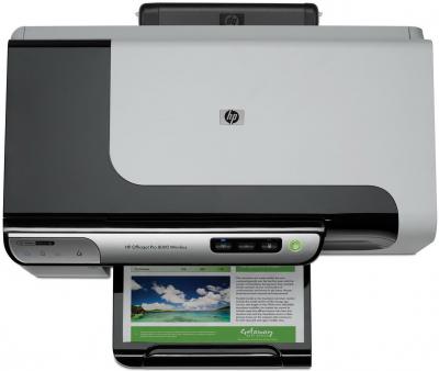 Принтер HP Officejet Pro 8000 Wireless (CB047A) - вид сверху