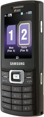 Мобильный телефон Samsung C5212 Black - вид сбоку