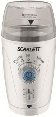 Кофемолка Scarlett SC-4010 (белый) - вид спереди