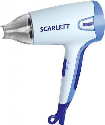 Фен Scarlett SC-1072 Blue - общий вид