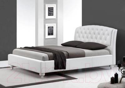 Двуспальная кровать Halmar Sofia (белый)