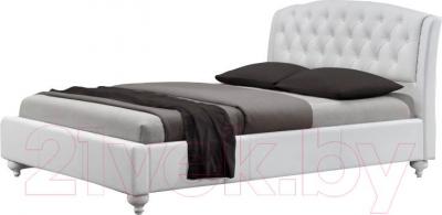 Двуспальная кровать Halmar Sofia (белый) - цвет или оттенок изделия на фотографии может отличаться от реального