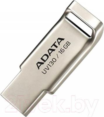 Usb flash накопитель A-data UV130 Gold 16GB (AUV130-16G-RGD) - общий вид