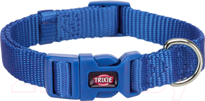 Ошейник Trixie Premium Collar 20152 (S-M, синий)