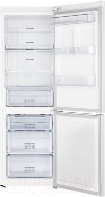 Холодильник с морозильником Samsung RB33J3420WW/WT - внутренний вид