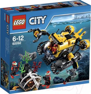 Конструктор Lego City Глубоководная подводная лодка (60092) - упаковка