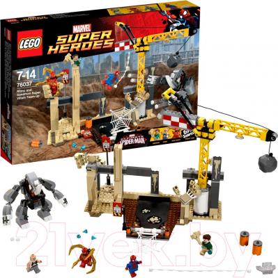 Конструктор Lego Super Heroes Рино и Песочный человек против Супергероев (76037) - общий вид