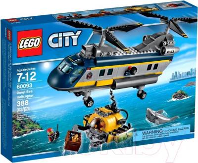 Конструктор Lego City Вертолет исследователей моря (60093) - упаковка