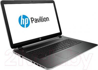 Ноутбук HP Pavilion 17-f250ur (L2E33EA) - вполоборота