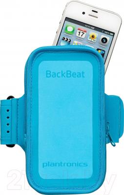 Беспроводные наушники Plantronics BackBeat FIT / 200450-05 (голубой/черный) - нарукавник для смартфона