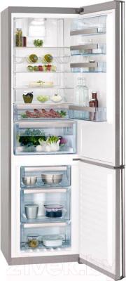 Холодильник с морозильником AEG S99382CMX2